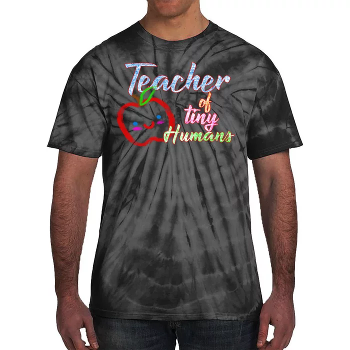 Teacher Of Tiny Humans Tie-Dye T-Shirt