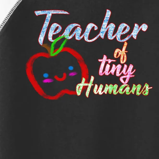 Teacher Of Tiny Humans Toddler Fine Jersey T-Shirt