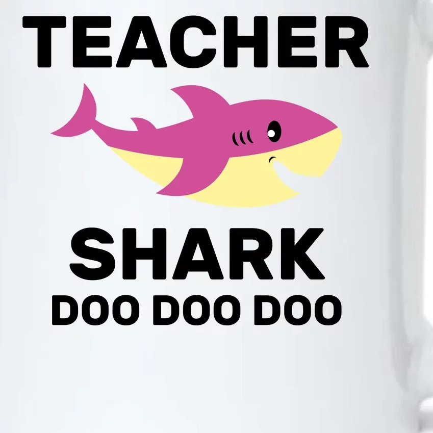 Teacher Shark Black Color Changing Mug