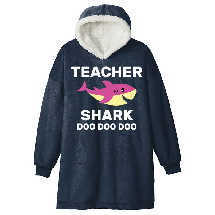 Teacher Shark Hooded Wearable Blanket