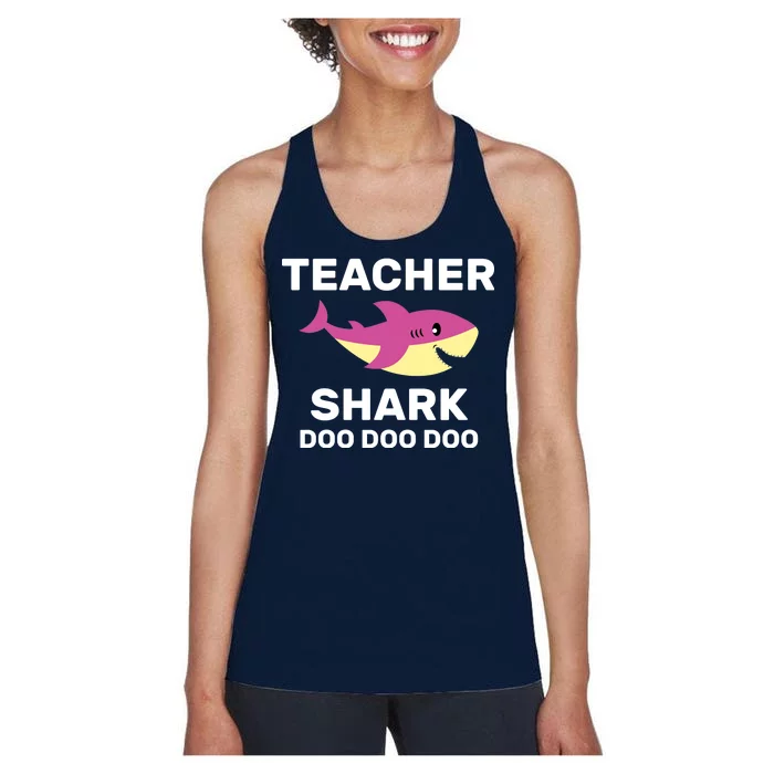 Teacher Shark Women's Racerback Tank