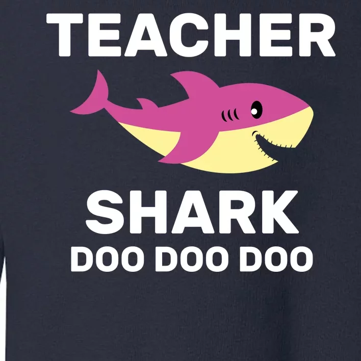 Teacher Shark Toddler Sweatshirt