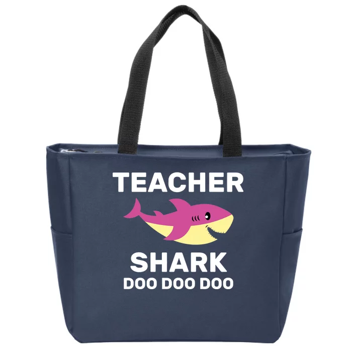 Teacher Shark Zip Tote Bag