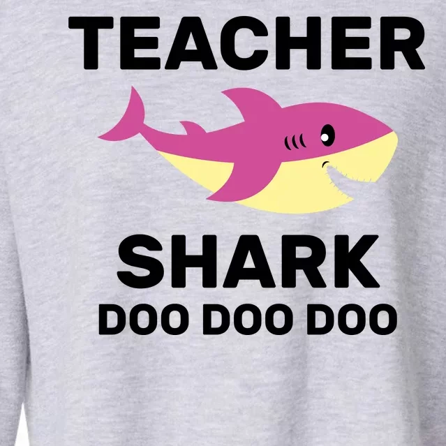 Teacher Shark Cropped Pullover Crew