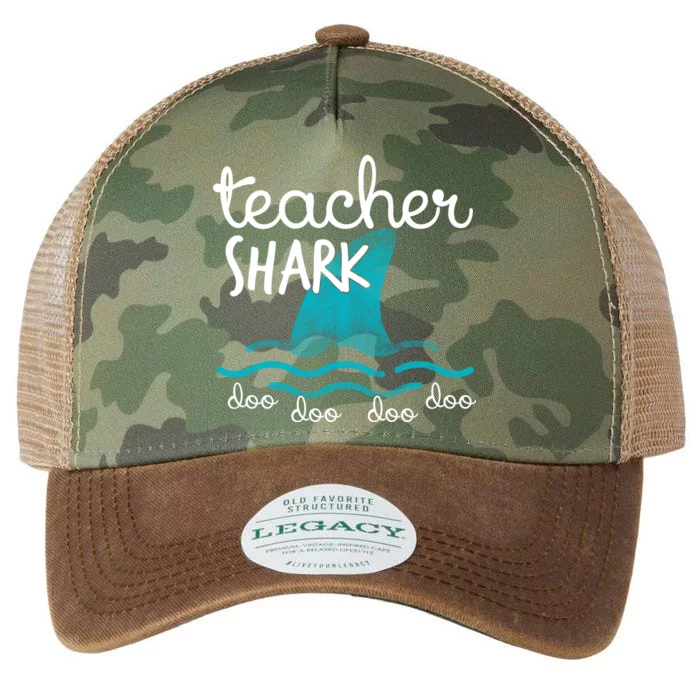 Teacher Shark Doo Doo Doo Legacy Tie Dye Trucker Hat