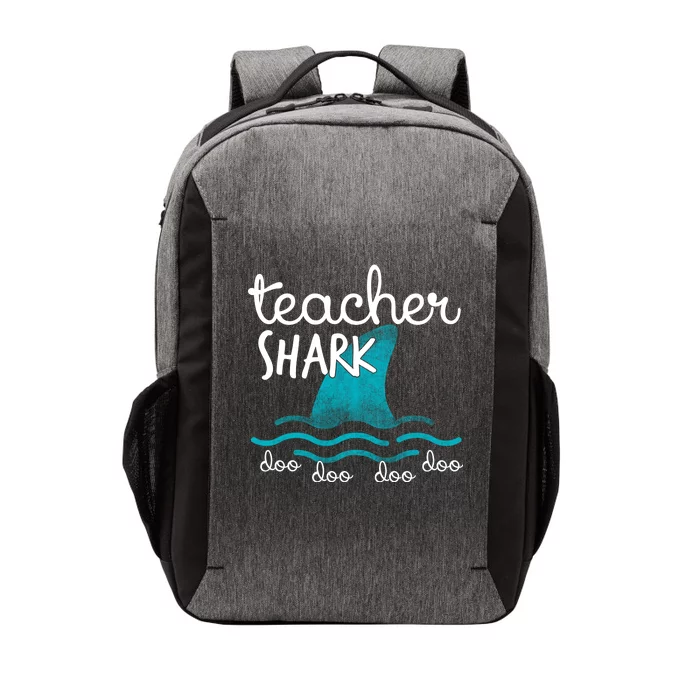 Teacher Shark Doo Doo Doo Vector Backpack