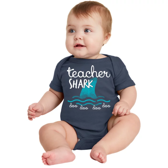 Teacher Shark Doo Doo Doo Baby Bodysuit