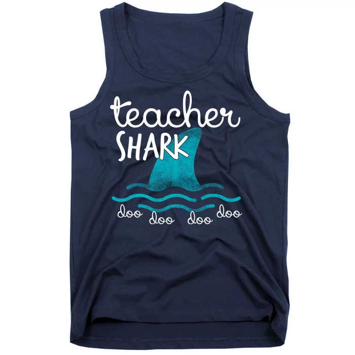 Teacher Shark Doo Doo Doo Tank Top