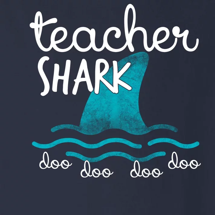 Teacher Shark Doo Doo Doo Toddler Long Sleeve Shirt