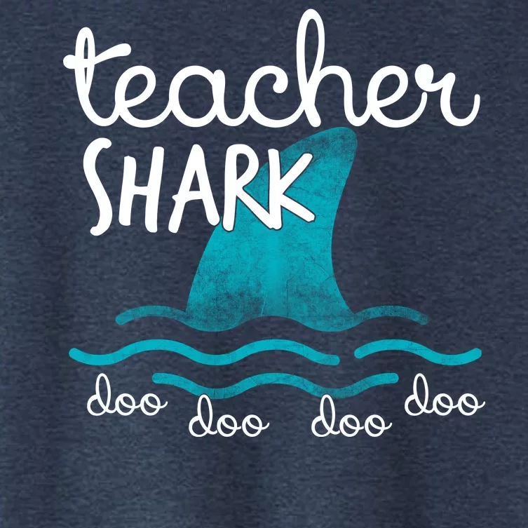 Teacher Shark Doo Doo Doo Women's Crop Top Tee