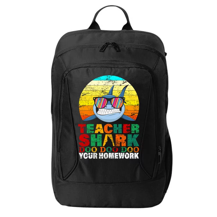 Teacher Shark Doo Doo Doo Your Homework City Backpack