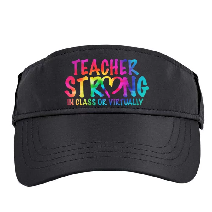 Teacher Strong In Class Or Virtually Adult Drive Performance Visor