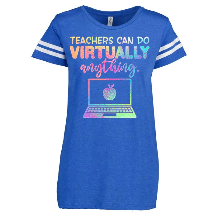 Teachers Can Do Virtually Anything Enza Ladies Jersey Football T-Shirt