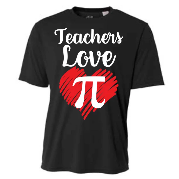 Teachers Love Pi Cooling Performance Crew T-Shirt