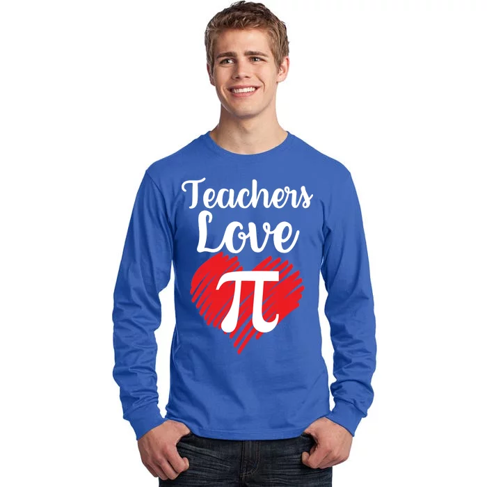 Teachers Love Pi Tall Long Sleeve T-Shirt