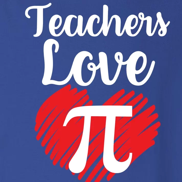 Teachers Love Pi Toddler Long Sleeve Shirt