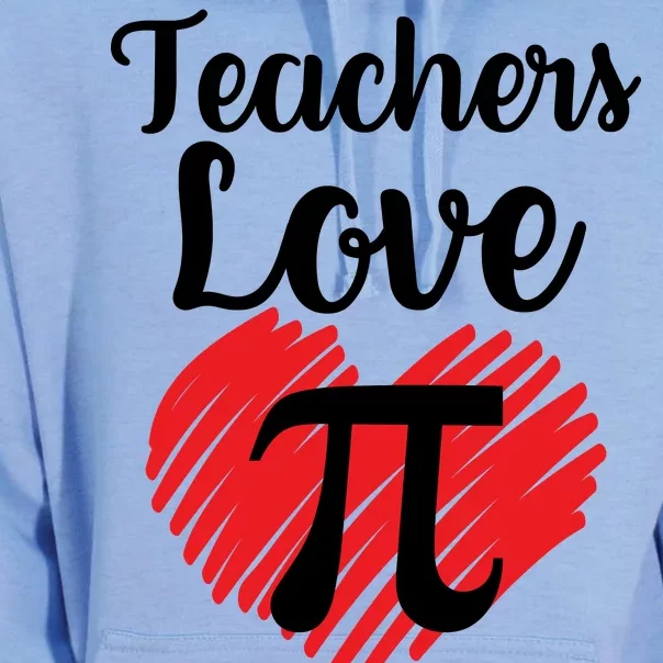 Teachers Love Pi Unisex Surf Hoodie