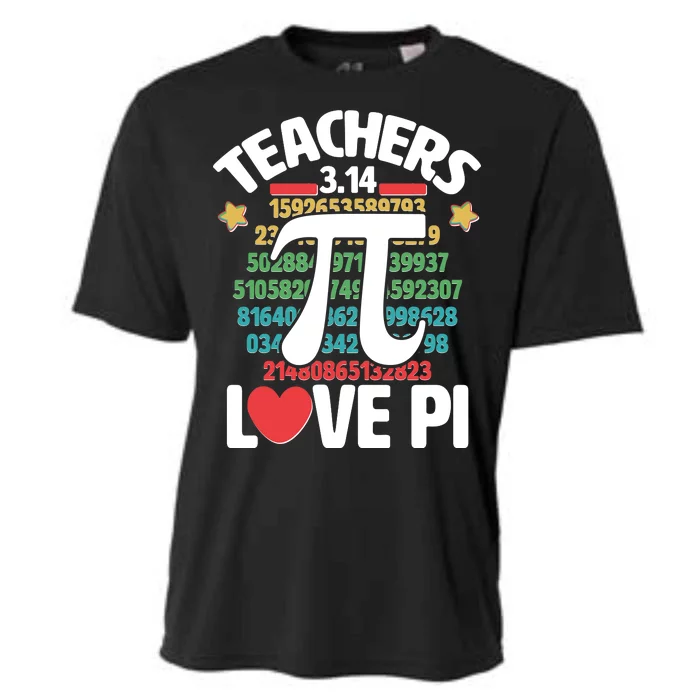 Teachers Love Pi 3.14 Cooling Performance Crew T-Shirt