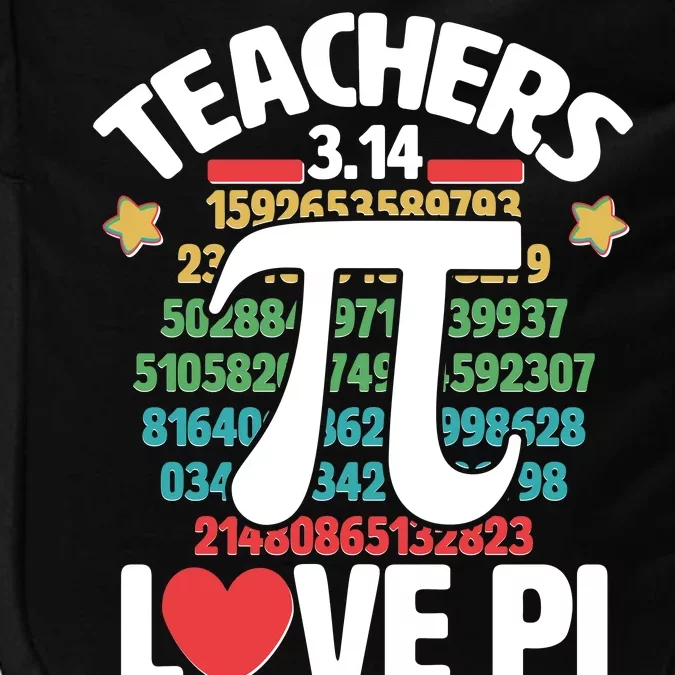 Teachers Love Pi 3.14 Impact Tech Backpack