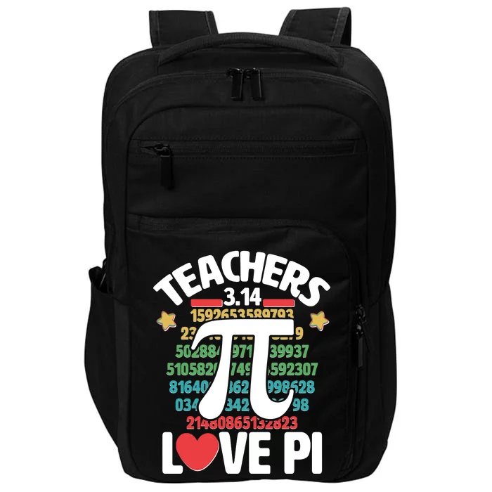 Teachers Love Pi 3.14 Impact Tech Backpack