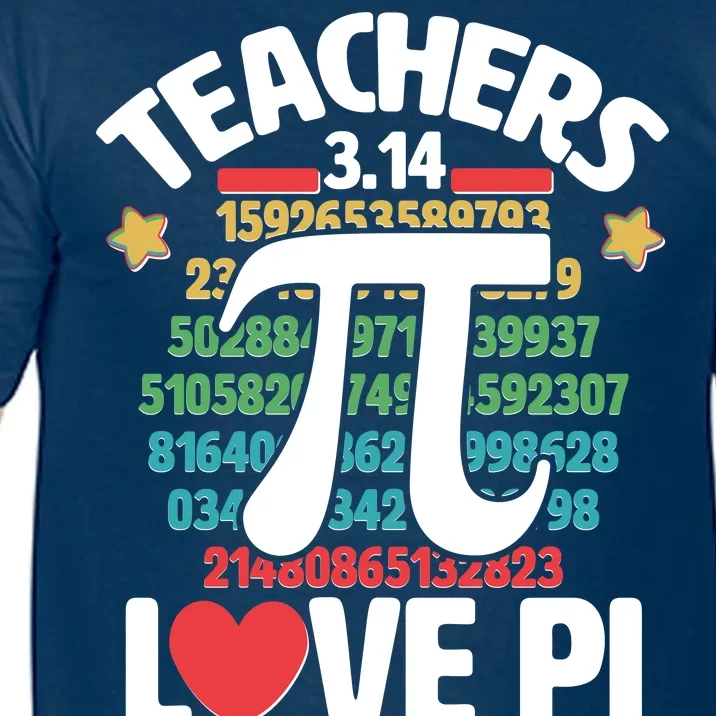 Teachers Love Pi 3.14 Comfort Colors T-Shirt