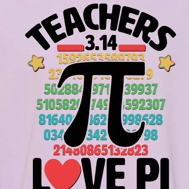 Teachers Love Pi 3.14 Garment-Dyed Sweatshirt