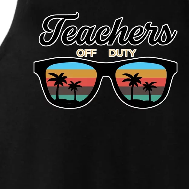 Teachers Off Duty Sunglasses Ladies Tri-Blend Wicking Tank