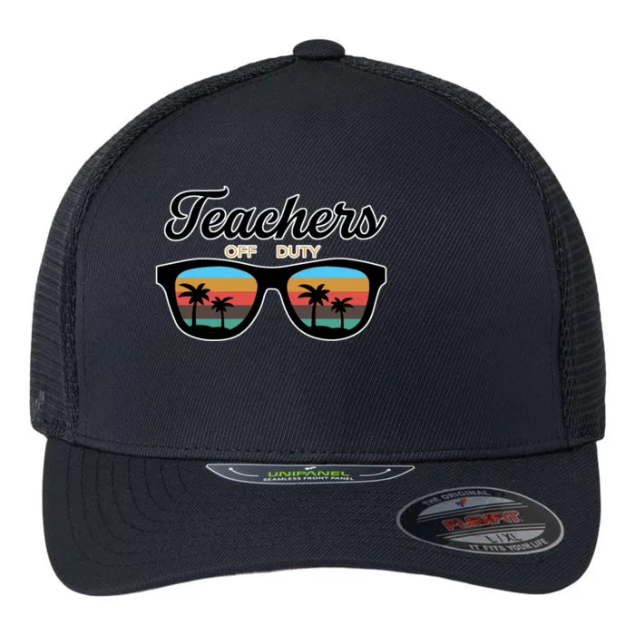 Teachers Off Duty Sunglasses Flexfit Unipanel Trucker Cap