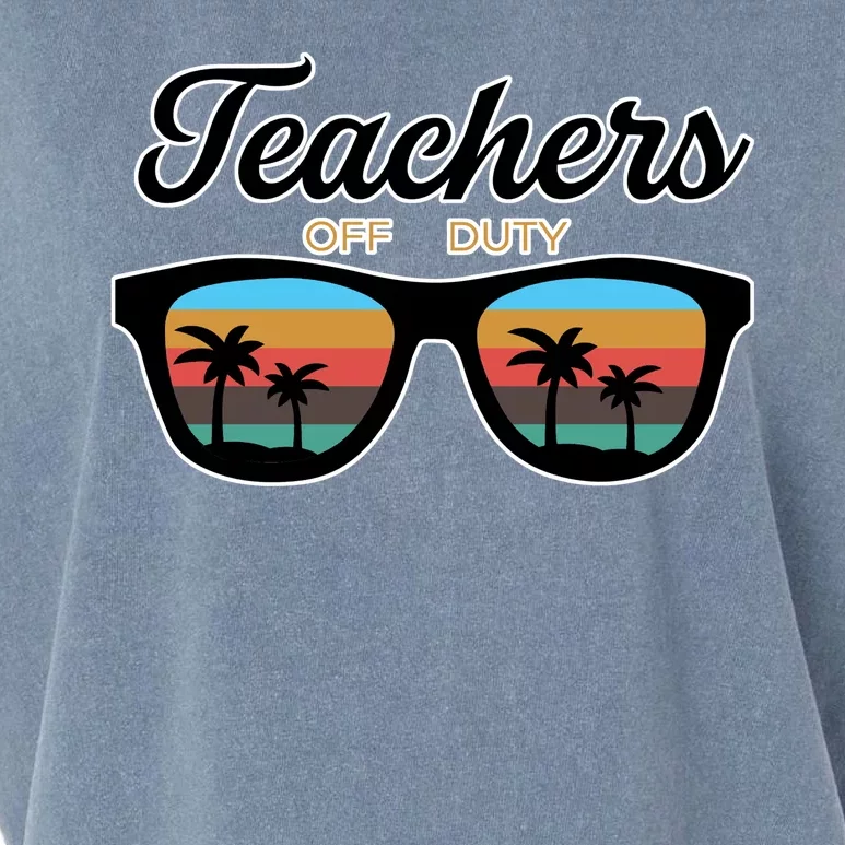 Teachers Off Duty Sunglasses Garment-Dyed Women's Muscle Tee