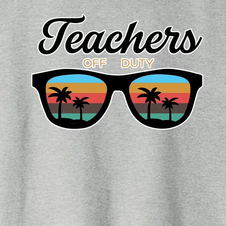 Teachers Off Duty Sunglasses Women's Crop Top Tee