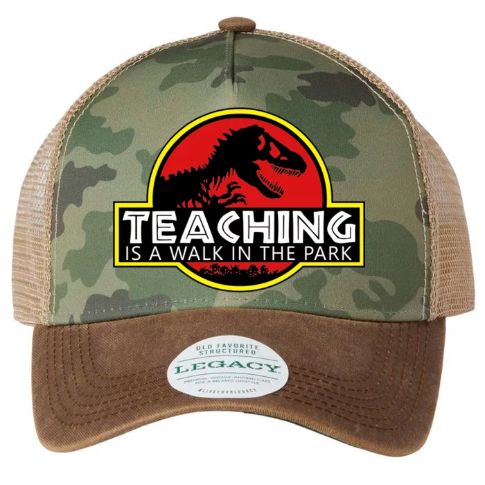 Teaching  Is A Walk In The Park Legacy Tie Dye Trucker Hat