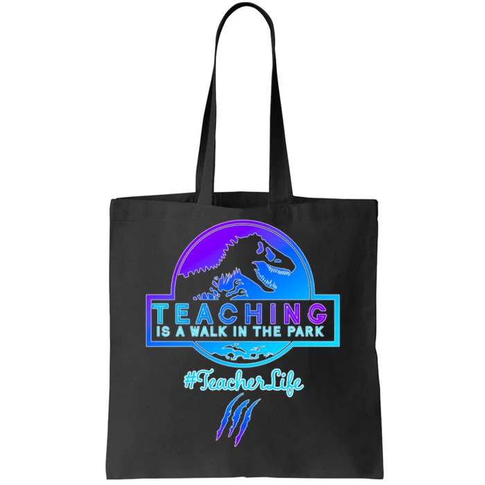 TEACH WITH PLAY Tote Bag - The Jurassic World - Tote Bag - The