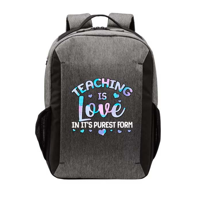 Teaching Is Love In It's Purest Form Vector Backpack