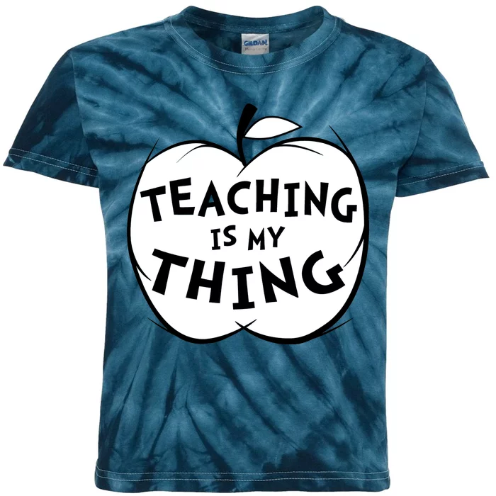 Teaching Is My Thing Kids Tie-Dye T-Shirt