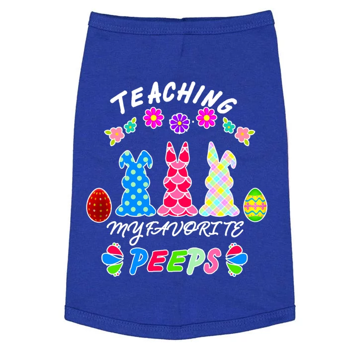 Teaching My Favorite Peeps Cute Easter Bunnies Doggie Tank