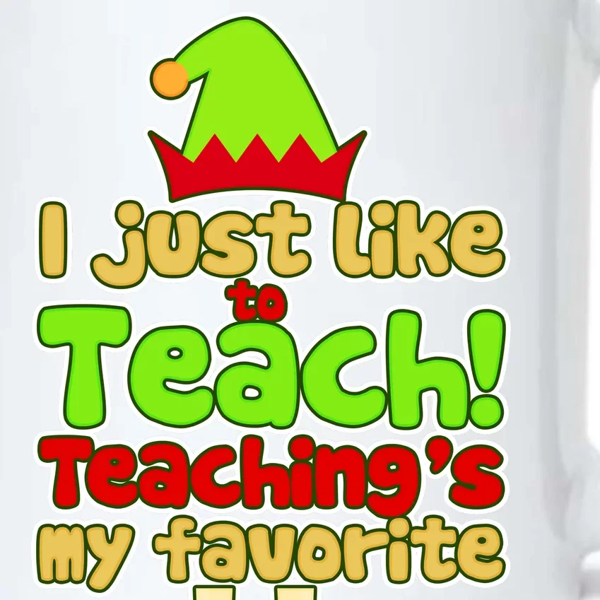 Teaching's My Favorite Elf Black Color Changing Mug