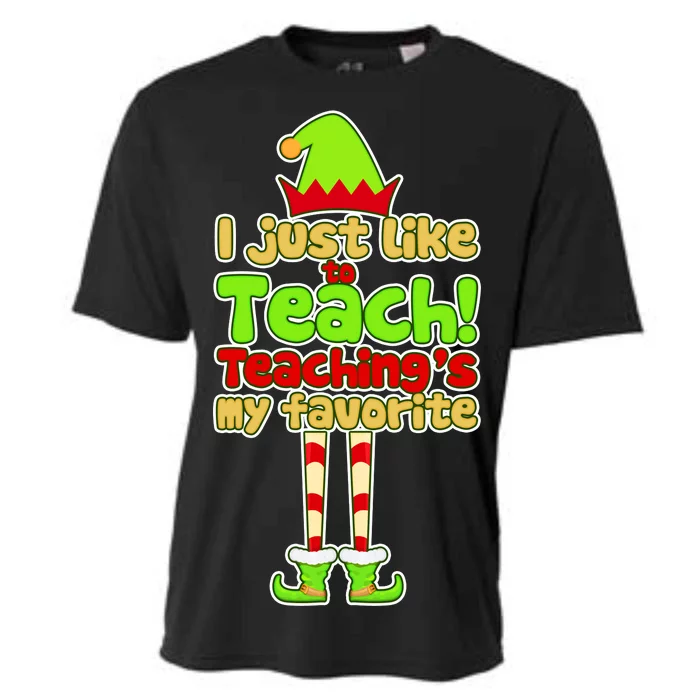 Teaching's My Favorite Elf Cooling Performance Crew T-Shirt