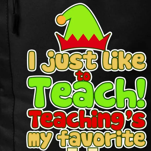 Teaching's My Favorite Elf Daily Commute Backpack