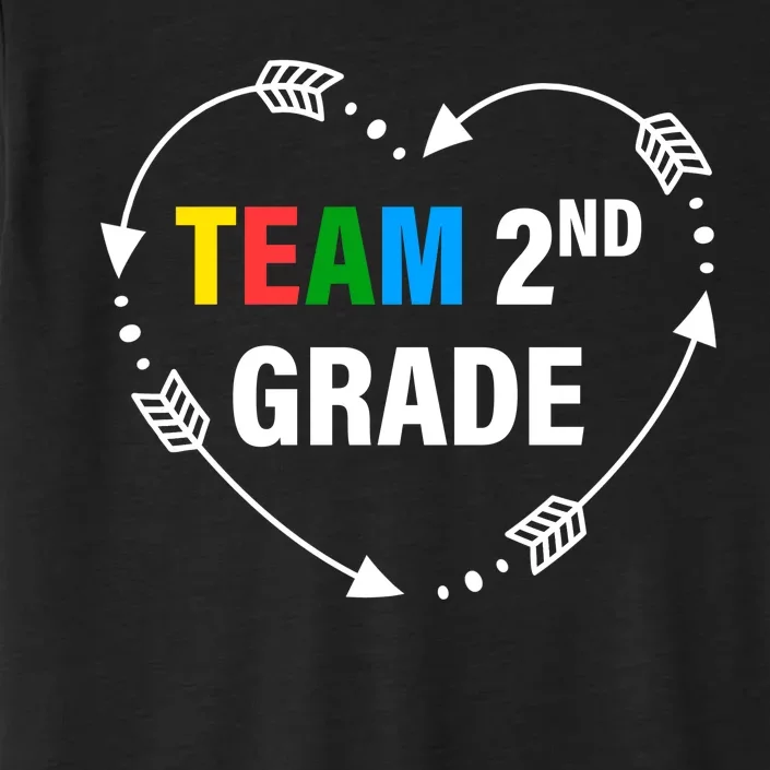 Team 2nd Grade Arrow Heart ChromaSoft Performance T-Shirt