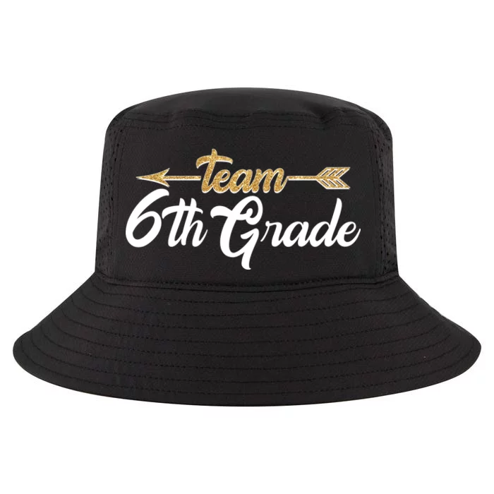 Team 6th Grade Golden Arrow Cool Comfort Performance Bucket Hat