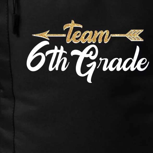 Team 6th Grade Golden Arrow Daily Commute Backpack