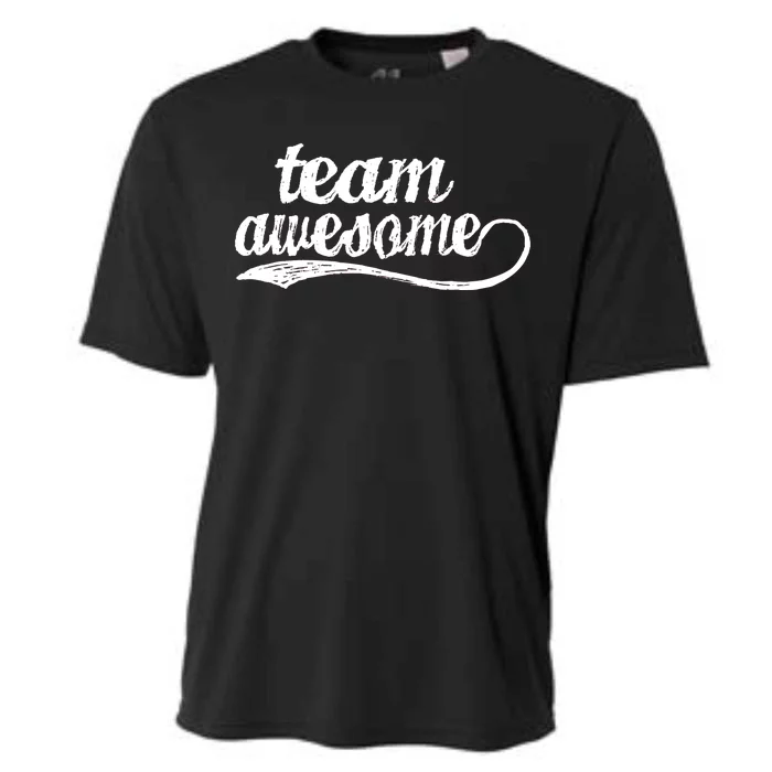 Team Awesome Retro Cooling Performance Crew T-Shirt