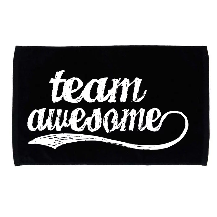 Team Awesome Retro Microfiber Hand Towel