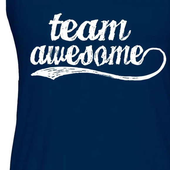 Team Awesome Retro Ladies Essential Flowy Tank