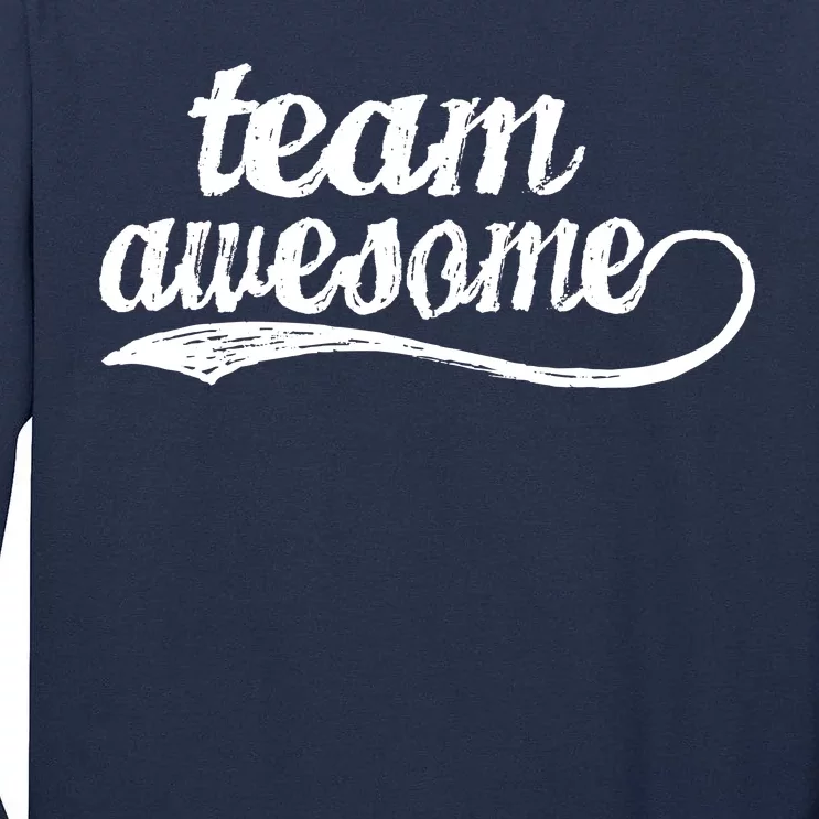 Team Awesome Retro Tall Long Sleeve T-Shirt