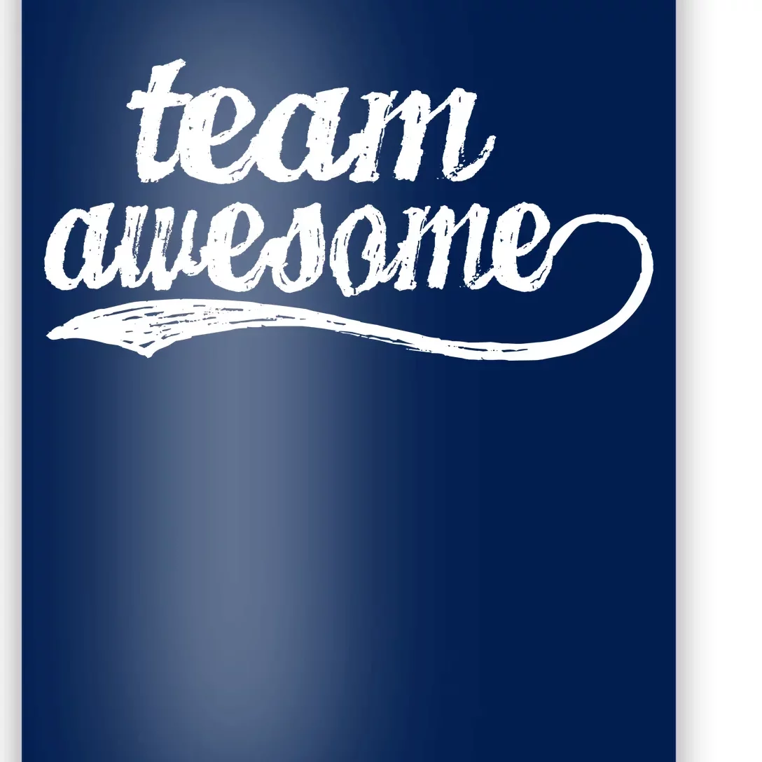 Team Awesome Retro Poster