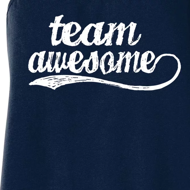 Team Awesome Retro Women's Racerback Tank