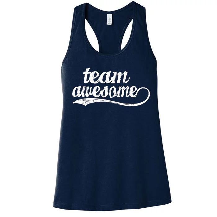 Team Awesome Retro Women's Racerback Tank