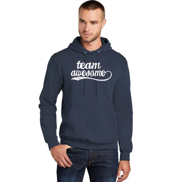 Team Awesome Retro Tall Hoodie