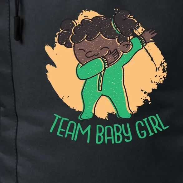 Team Baby Girl Dabbing Funny Daily Commute Backpack